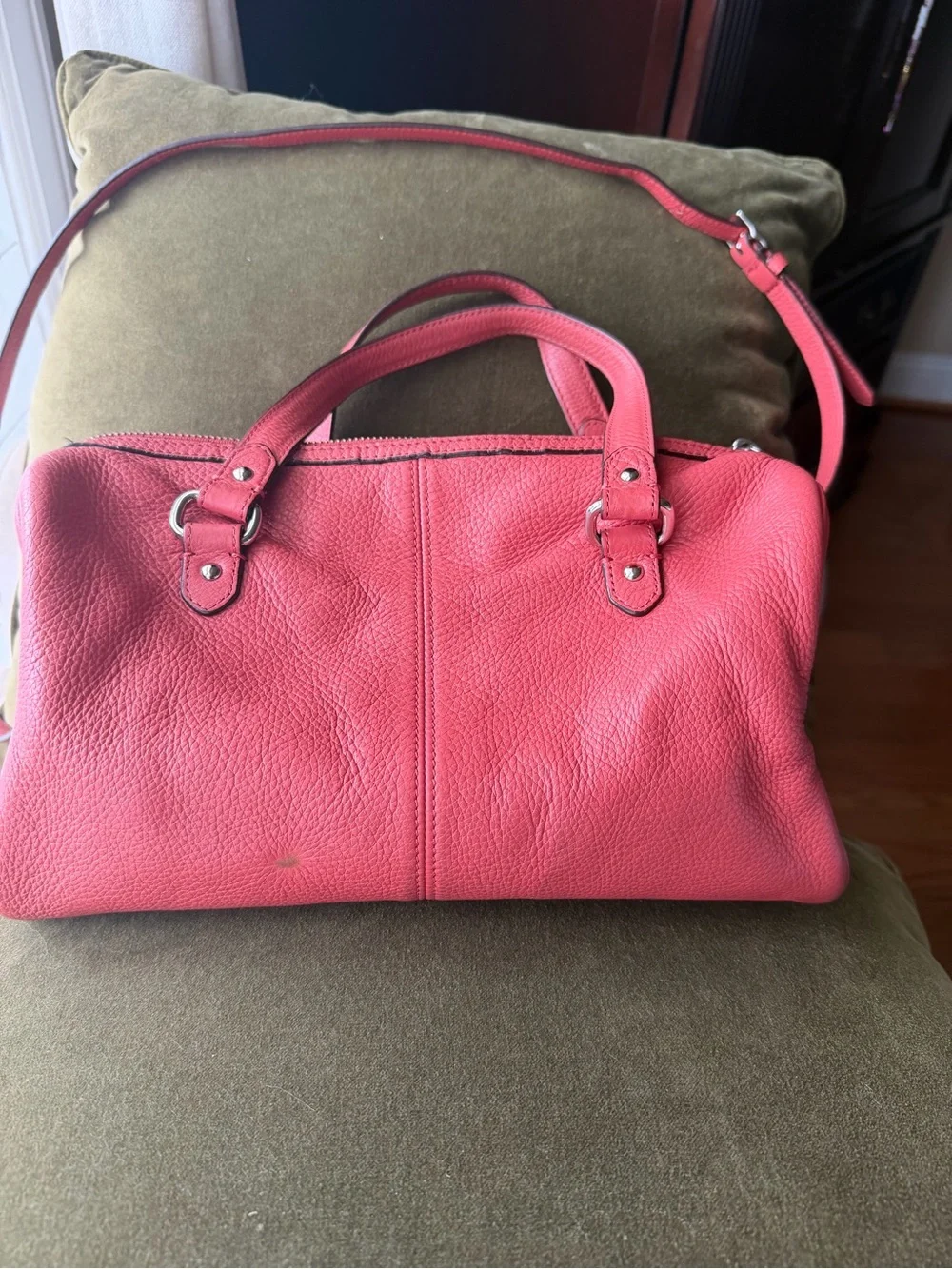 Coach shoulder satchel